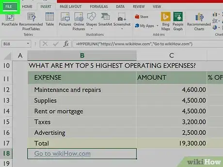 Image titled Fix a Hyperlink in Excel Step 6