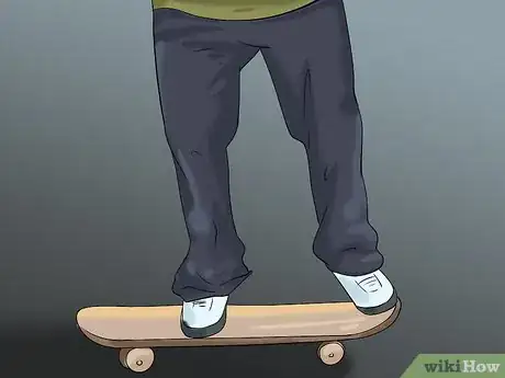 Image titled BS Shuvit (Backside Shuvit on a Skateboard) Step 1