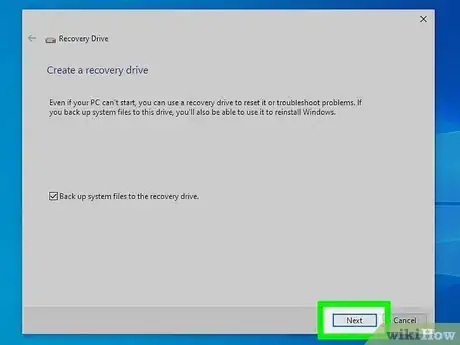 Image titled Create a Recovery Drive on Windows Step 5