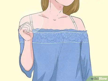 Image titled Wear Off the Shoulder Tops with a Bra Step 6