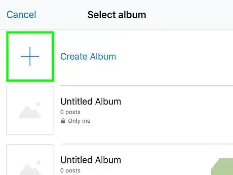 Image titled Create a Photo Album on Facebook Step 7