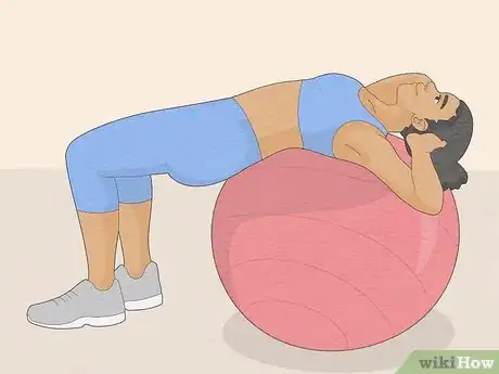 Image titled Do Sit Ups With an Exercise Ball Step 4