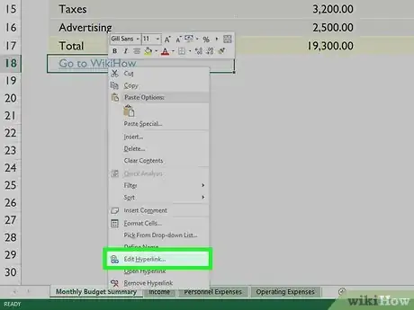 Image titled Fix a Hyperlink in Excel Step 2