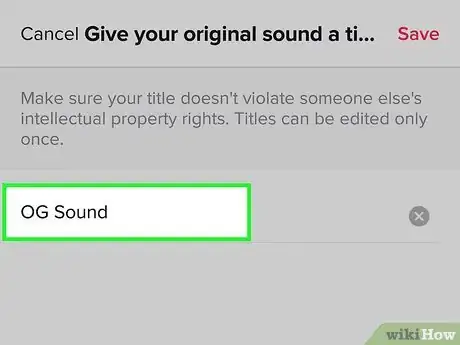 Image titled Name Your Sounds on TikTok Step 7