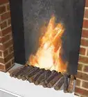 Make a Fake Fireplace