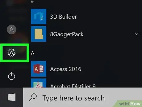 Image titled Open Windows 10 Settings Step 1