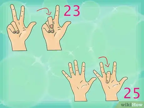 Image titled Count to 100 in American Sign Language Step 9