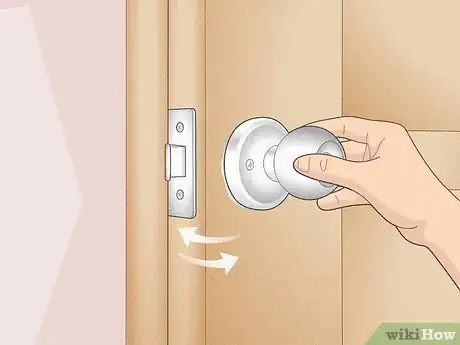 Image titled Install a Door Knob Step 12