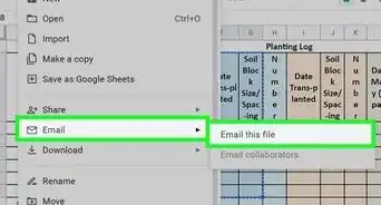 Use Google Spreadsheets