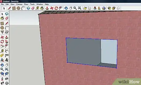 Image titled Create a Window Component in SketchUp Step 3