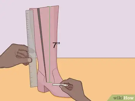 Image titled Add a Zipper to Boots Step 4