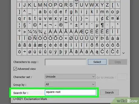 Image titled Type Square Root on PC or Mac Step 18