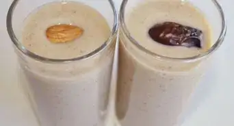 Make an Apple and Banana Milkshake