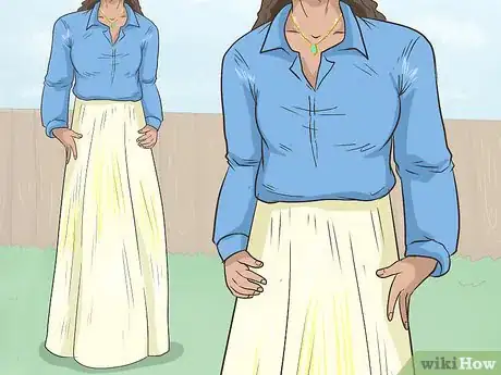 Image titled Wear a Maxi Skirt Step 1