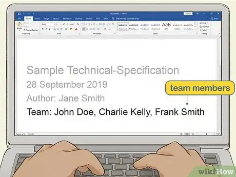 Image titled Write a Technical Specification Step 4