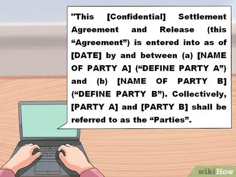 Image titled Write a Settlement Agreement Step 10