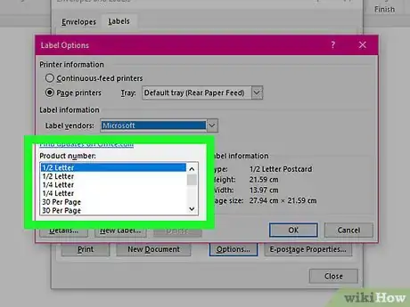 Image titled Create Labels in Microsoft Word Step 12