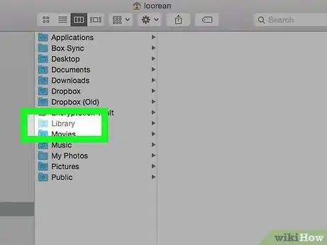 Image titled Find the Library Folder on a Mac Step 4