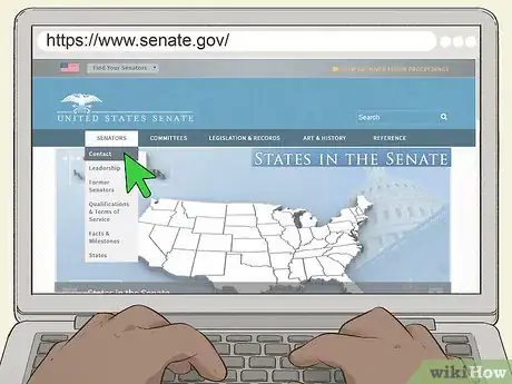 Image titled Contact U.S. Senators Step 1