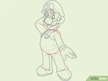 Image titled Draw Mario and Luigi Step 10