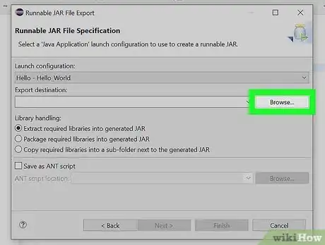 Image titled Create an Executable File from Eclipse Step 6