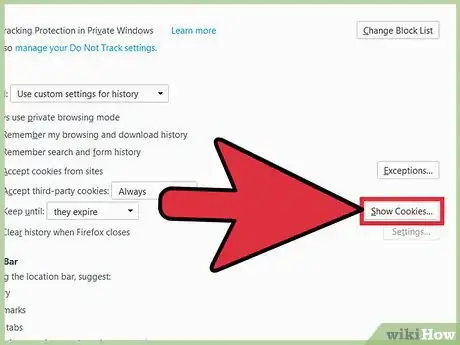 Image titled Clear Cookies and Cache in Firefox Step 29