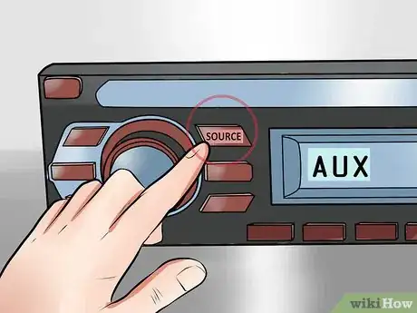 Image titled Plug Your iPod Into Your Car Stereo With an Auxiliary Cable Step 5