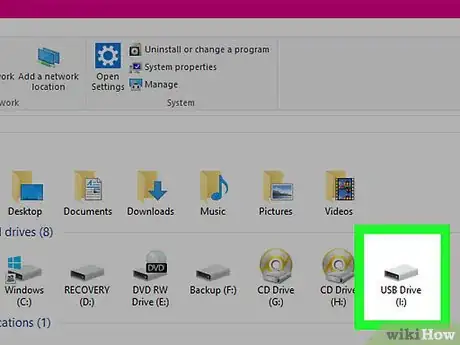 Image titled Transfer Data from a Flash Drive to a Computer Step 5