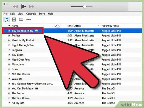 Image titled Select Multiple Songs in iTunes Step 4