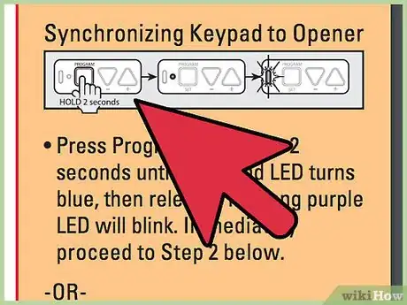 Image titled Reset and Program Genie Wireless Keypad Remote Pin Step 3