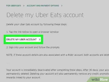 Image titled Delete an Uber Eats Account Step 3