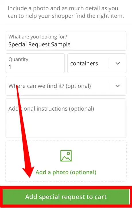 Image titled Add a Special Request to an Instacart Order Step 8.png
