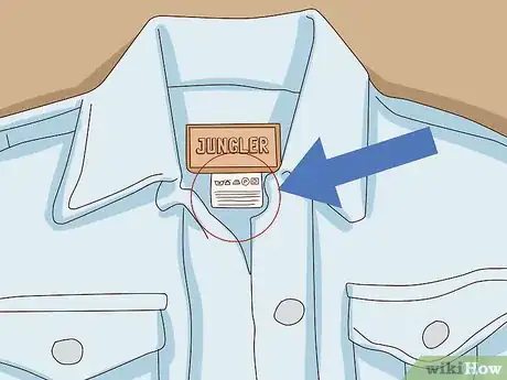 Image titled Shrink a Denim Jacket Step 1