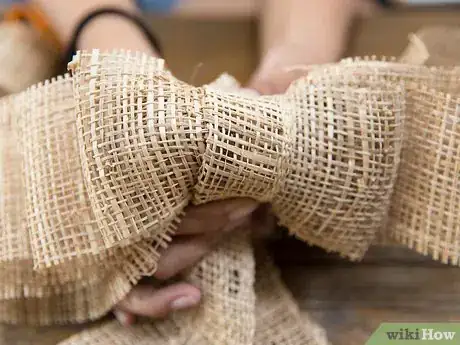 Image titled Make a Burlap Bow Step 13