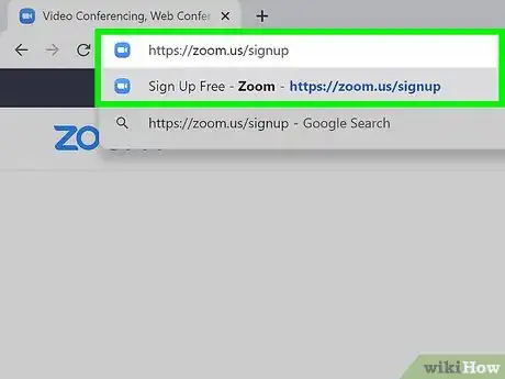 Image titled Create a Zoom Account Step 1