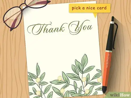 Image titled Write a Thank You Note Step 1