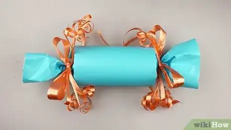 Image titled Wrap Cylindrical Gifts Step 9