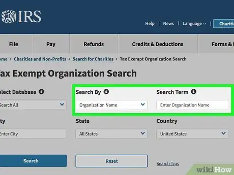 Image titled Find a List of Nonprofit Organizations Step 4