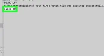 Delay a Batch File