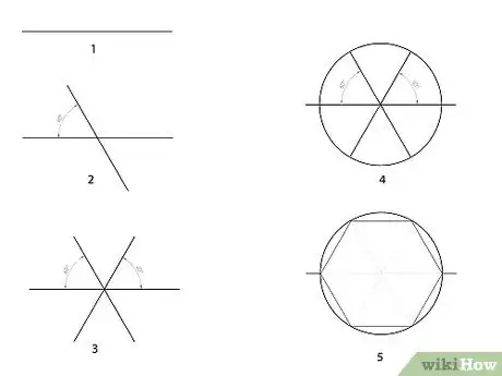 Image titled Build a Hexagon Picnic Table Step 2Bullet1