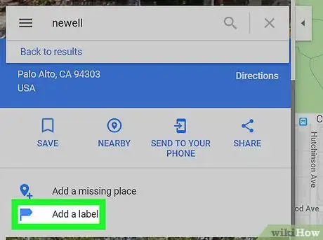 Image titled Add Labels on Google Maps on PC or Mac Step 6