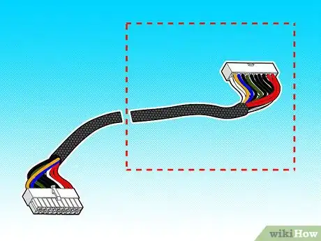 Image titled Create a 12 Volt DC Test Bench for Bullet Cameras Using an Old ATX Computer Power Supply Step 6