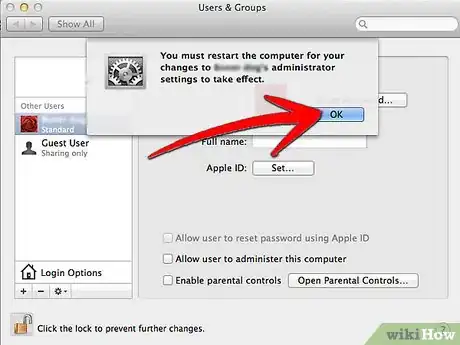 Image titled Become an Administrator on a Mac Step 5