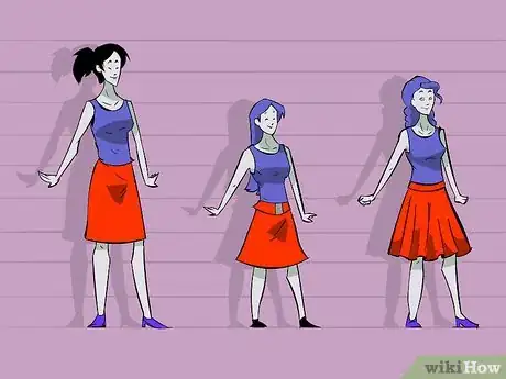 Image titled Dress in Knee Length Skirts Step 1