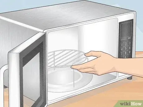 Image titled Use a Grill Microwave Step 1