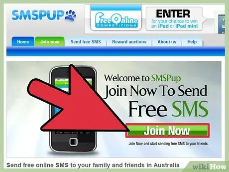 Image titled Send Free International SMS Step 2