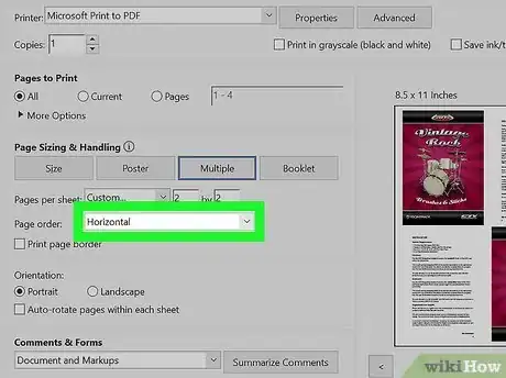 Image titled Print Multiple Pages Per Sheet in Adobe Reader Step 6