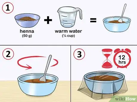 Image titled Apply Henna to Hair Step 1