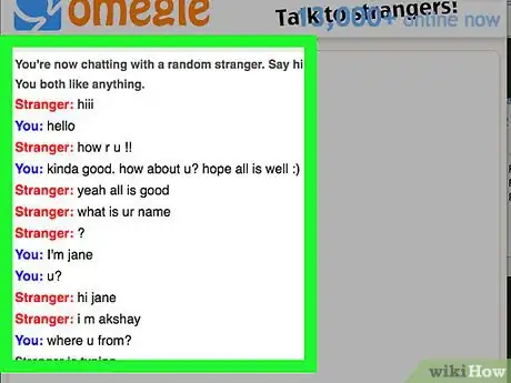 Image titled Have an Actual Conversation on Omegle Step 8