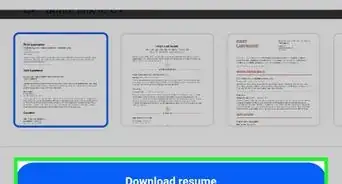 Download a Resume from the Indeed App